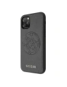 Hurtownia GSM - Etui Guess GUHCN58RSSASBK Apple iPhone 11 Pro czarny/black hard case Saffiano 4G Circle Logo - GUE183BLK - {ean13} - Hurt