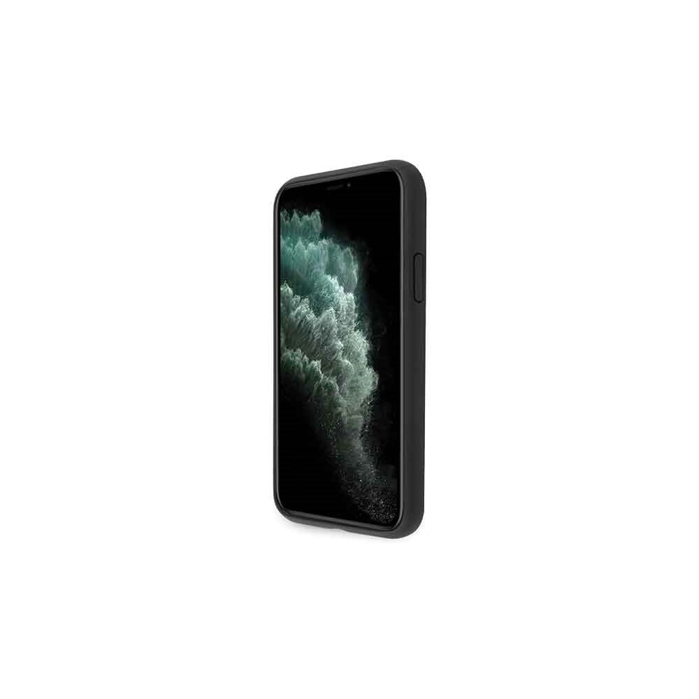 Hurtownia GSM - Etui Guess GUHCN58RSSASBK Apple iPhone 11 Pro czarny/black hard case Saffiano 4G Circle Logo - GUE183BLK - {ean13} - Hurt