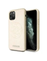 Etui Guess GUHCN58RSSASGO Apple iPhone 11 Pro złoty/gold hard case Saffiano 4G Circle Logo