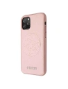 Hurtownia GSM - Etui Guess GUHCN58RSSASRG Apple iPhone 11 Pro różowy/pink hard case Saffiano 4G Circle Logo - GUE185PNK - {ean13} - Hurt