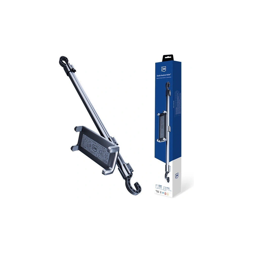 Hurtownia GSM - Următorul suport pentru tetieră 3MK Suport dublu pentru tetieră 4.7" - 12.9" - 3MK5799 - {ean13} - Hurt