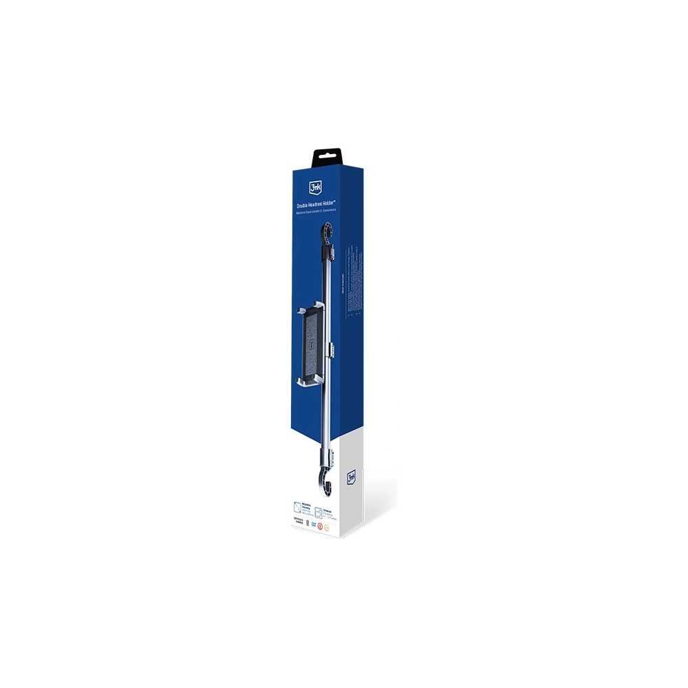 Hurtownia GSM - Următorul suport pentru tetieră 3MK Suport dublu pentru tetieră 4.7" - 12.9" - 3MK5799 - {ean13} - Hurt