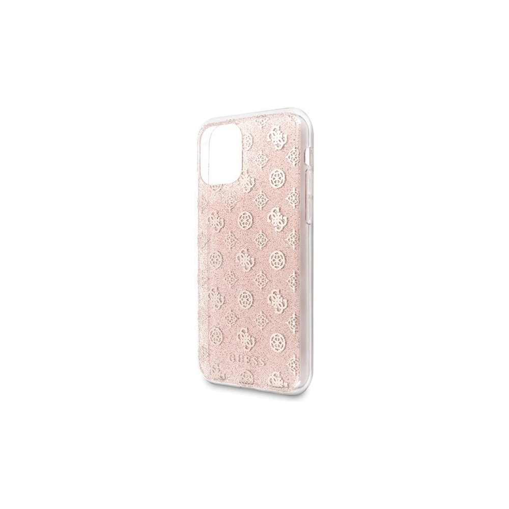 Hurtownia GSM - Etui Guess GUHCN58TPERG Apple iPhone 11 Pro różowy/pink hard case 4G Peony Glitter - GUE188PNK - {ean13} - Hurt