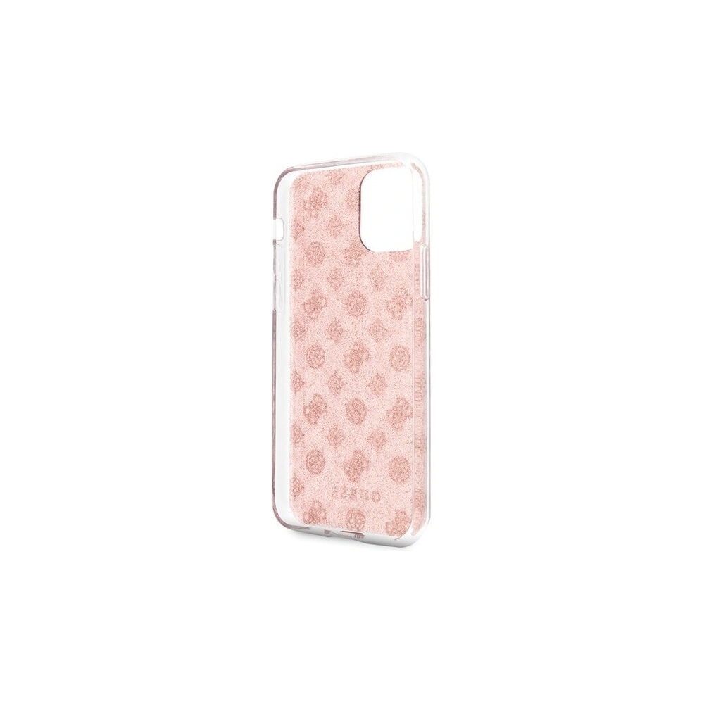 Hurtownia GSM - Etui Guess GUHCN58TPERG Apple iPhone 11 Pro różowy/pink hard case 4G Peony Glitter - GUE188PNK - {ean13} - Hurt