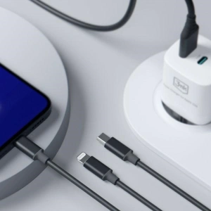 Hurtownia GSM - Kábel 3MK Hyper 3w1 USB-A - USB-C / USB-C, microUSB, Lightning 1.5m Fekete/Black - 3MK5801 - {ean13} - Hurt