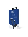 Hurtownia GSM - Kabel 3MK Hyper 3w1 USB-A - USB-C / USB-C, microUSB, Lightning 1.5m Czarny/Black - 3MK5801 - {ean13} - Hurt