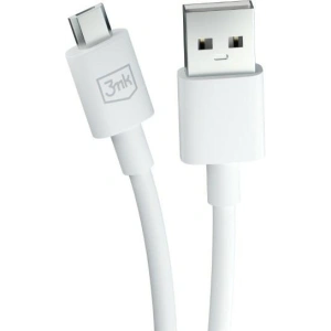 Wholesale 3MK cable Hyper USB-A / microUSB 1.2m 5V 2.4A white - 3MK5802 - {ean13} - Hurt