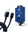 Kabel 3MK Hyper USB-A / microUSB 1.2m 5V 2.4A Schwarz/Black