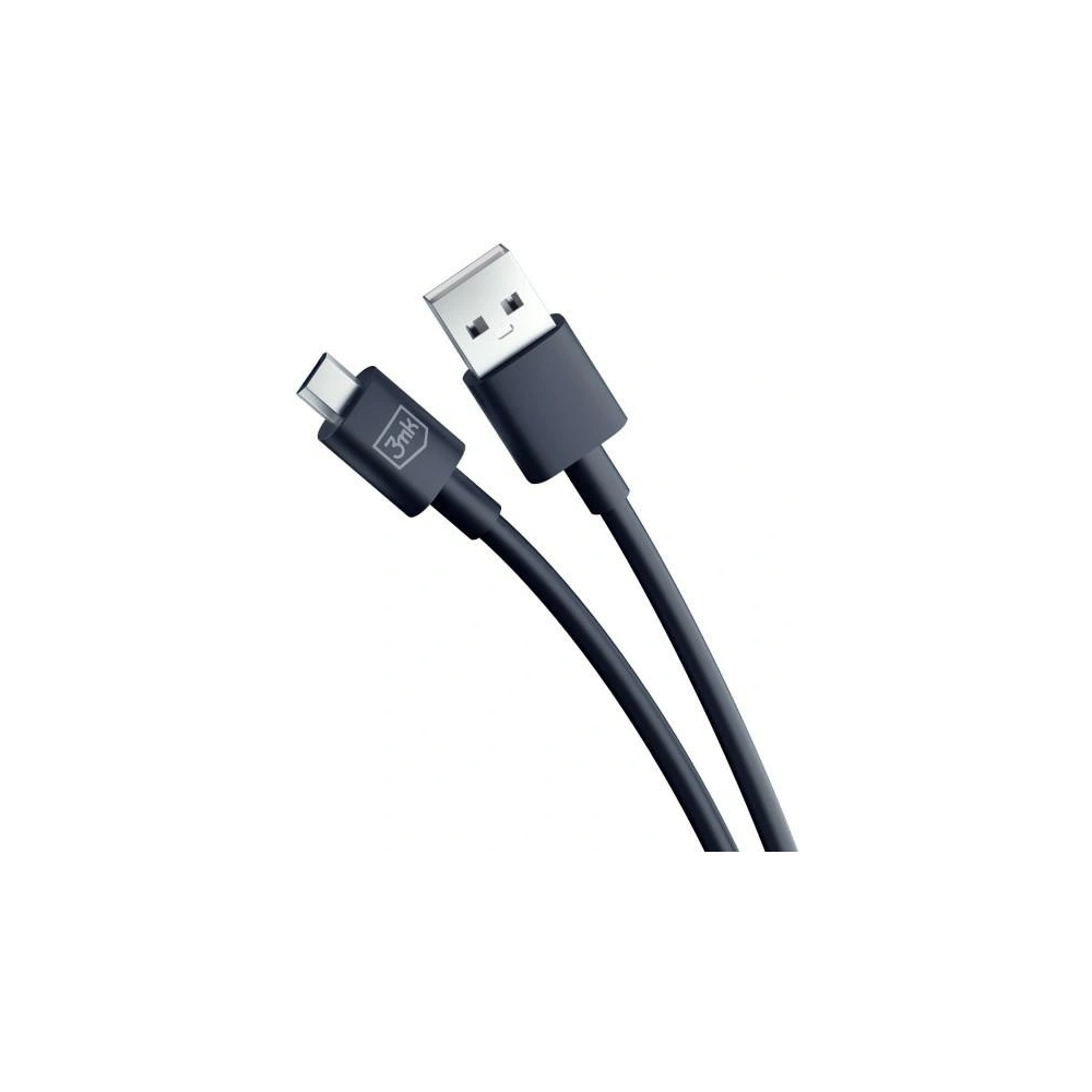 Hurtownia GSM - Kabel 3MK Hyper USB-A / microUSB 1.2m 5V 2.4A Schwarz/Black - 3MK5803 - {ean13} - Hurt