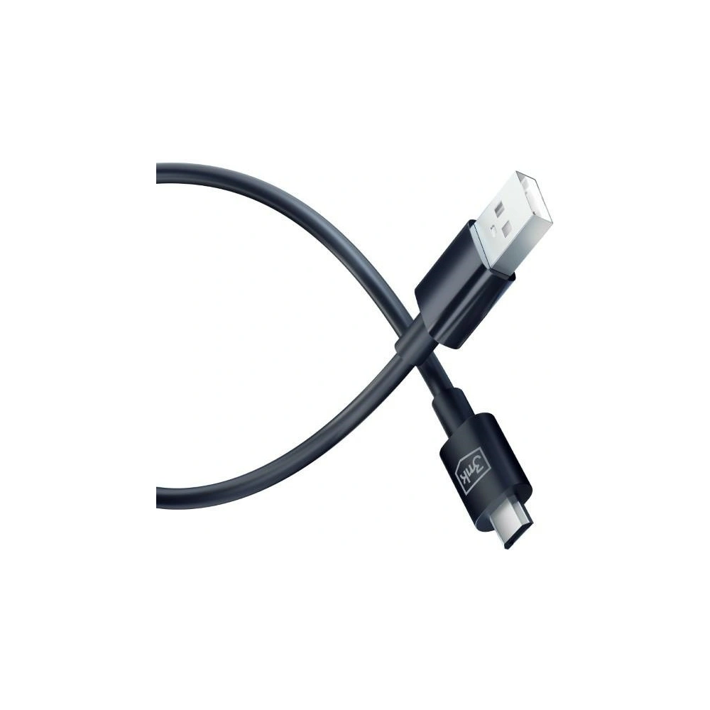 Hurtownia GSM - Kabel 3MK Hyper USB-A / microUSB 1.2m 5V 2.4A Schwarz/Black - 3MK5803 - {ean13} - Hurt