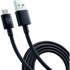 Wholesale 3MK cable Hyper USB-A / microUSB 1.2m 5V 2.4A black - 3MK5803 - {ean13} - Hurt