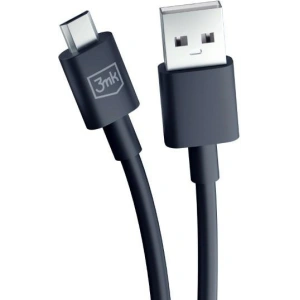 Wholesale 3MK cable Hyper USB-A / microUSB 1.2m 5V 2.4A black - 3MK5803 - {ean13} - Hurt