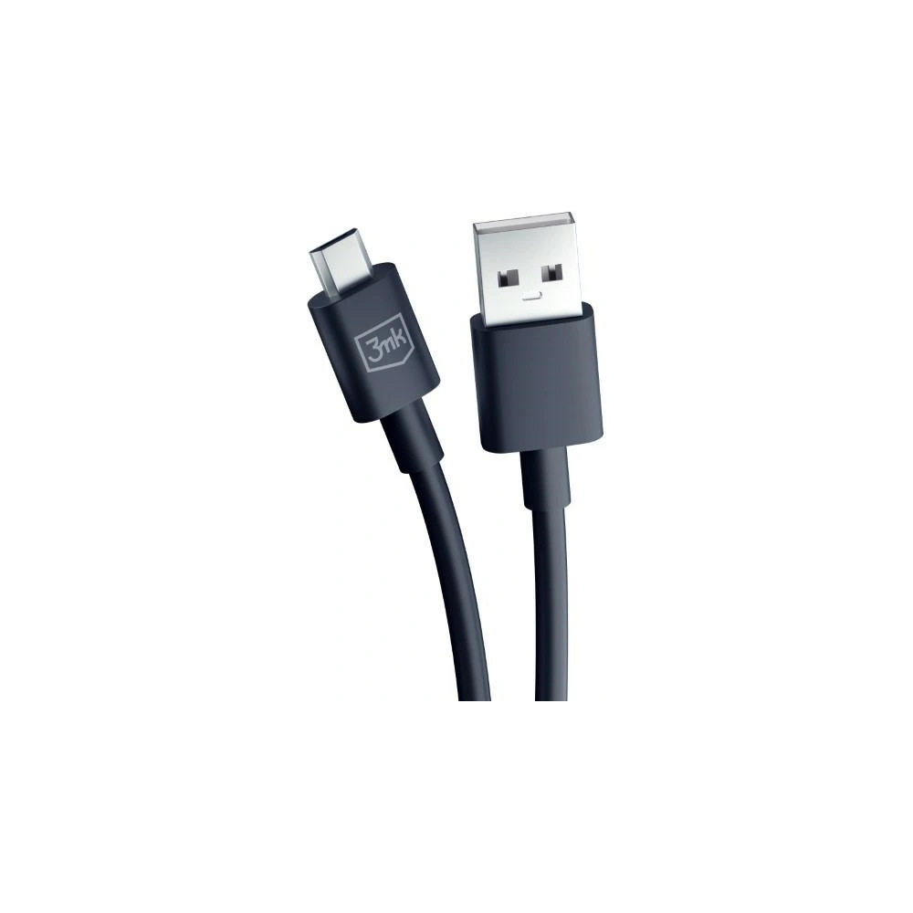 Hurtownia GSM - Kabel 3MK Hyper USB-A / microUSB 1.2m 5V 2.4A Schwarz/Black - 3MK5803 - {ean13} - Hurt