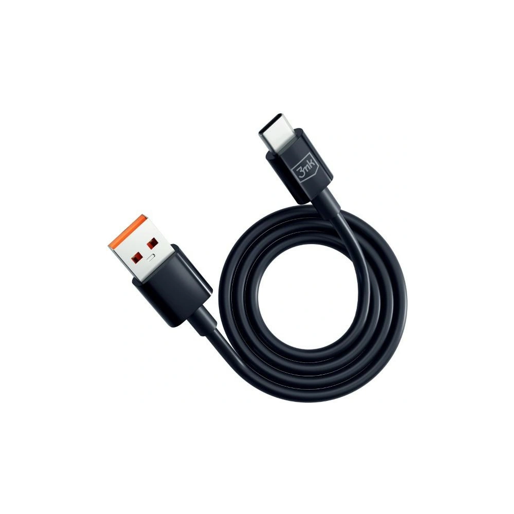 Hurtownia GSM - Kabel 3MK Hyper USB-A / USB-C 1.2m 5A Černý/Black - 3MK5804 - {ean13} - Hurt