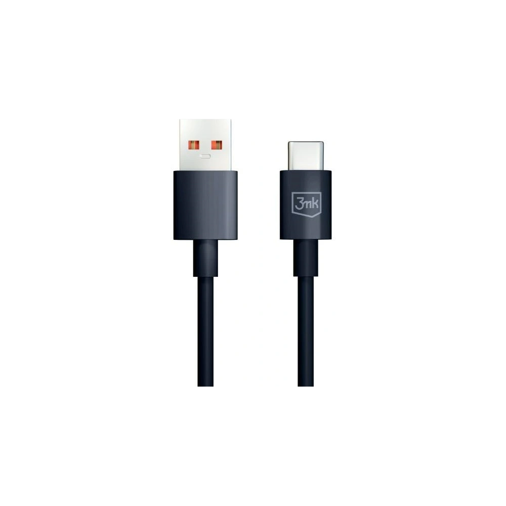Hurtownia GSM - Kabel 3MK Hyper USB-A / USB-C 1.2m 5A Černý/Black - 3MK5804 - {ean13} - Hurt