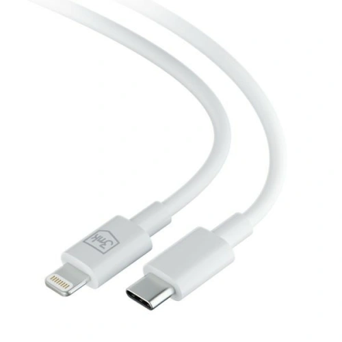 Kabel 3MK Hyper USB-C / Lightning 20W 1.2m Biały/White