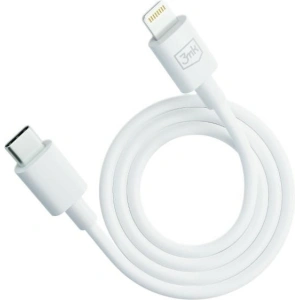 Kabel 3MK Hyper USB-C / Lightning 20W 1.2m Weiß/White