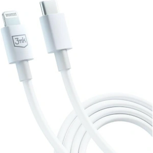 Kabel 3MK Hyper USB-C / Lightning 20W 1.2m Weiß/White