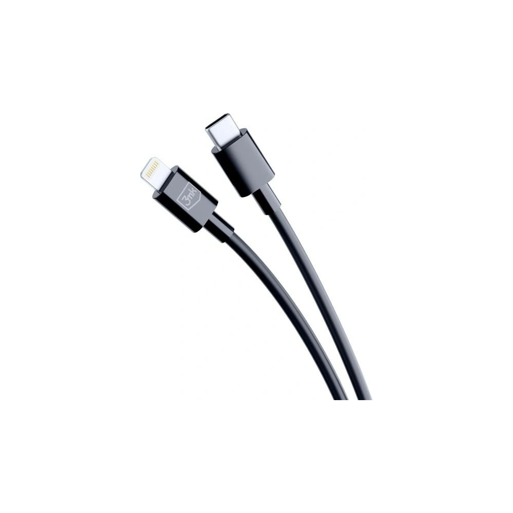 Hurtownia GSM - Kabel 3MK Hyper USB-C / Lightning 20W 1.2m Černý/Black - 3MK5806 - {ean13} - Hurt