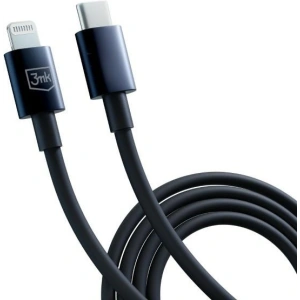 Kabel 3MK Hyper USB-C / Lightning 20W 1.2m Schwarz/Black