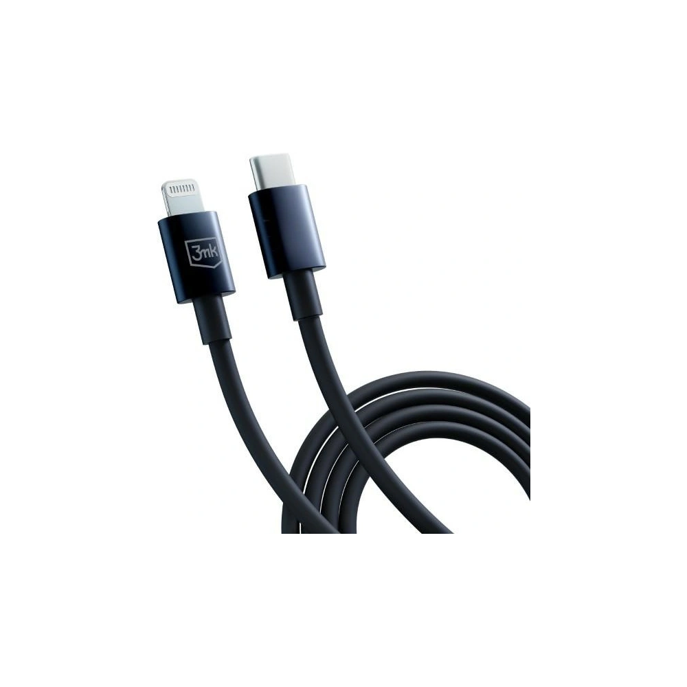 Hurtownia GSM - Kábel 3MK Hyper USB-C / Lightning 20W 1.2m Fekete/Black - 3MK5806 - {ean13} - Hurt