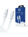 Kabel 3MK Hyper USB-C / USB-C 100W 1.2m Bílý/White
