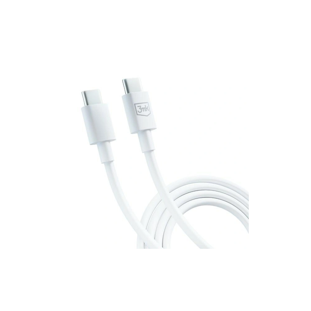 Hurtownia GSM - Kabel 3MK Hyper USB-C / USB-C 100W 1.2m Weiß/White - 3MK5807 - {ean13} - Hurt