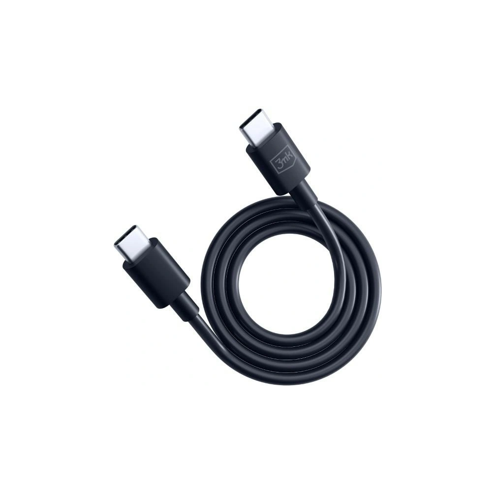 Hurtownia GSM - Kábel 3MK Hyper USB-C / USB-C 100W 1.2m Fekete/Black - 3MK5808 - {ean13} - Hurt