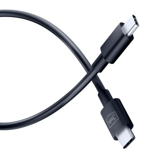 Kabel 3MK Hyper USB-C / USB-C 100W 1.2m Czarny/Black