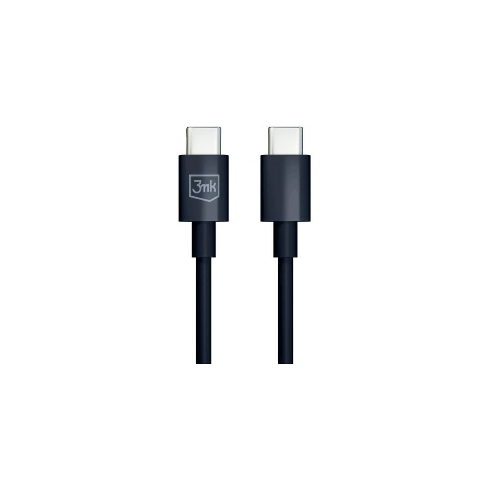 Hurtownia GSM - Kabel 3MK Hyper USB-C / USB-C 100W 1.2m Černý/Black - 3MK5808 - {ean13} - Hurt