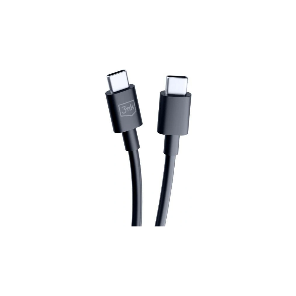 Hurtownia GSM - Kabel 3MK Hyper USB-C / USB-C 100W 1.2m Černý/Black - 3MK5808 - {ean13} - Hurt