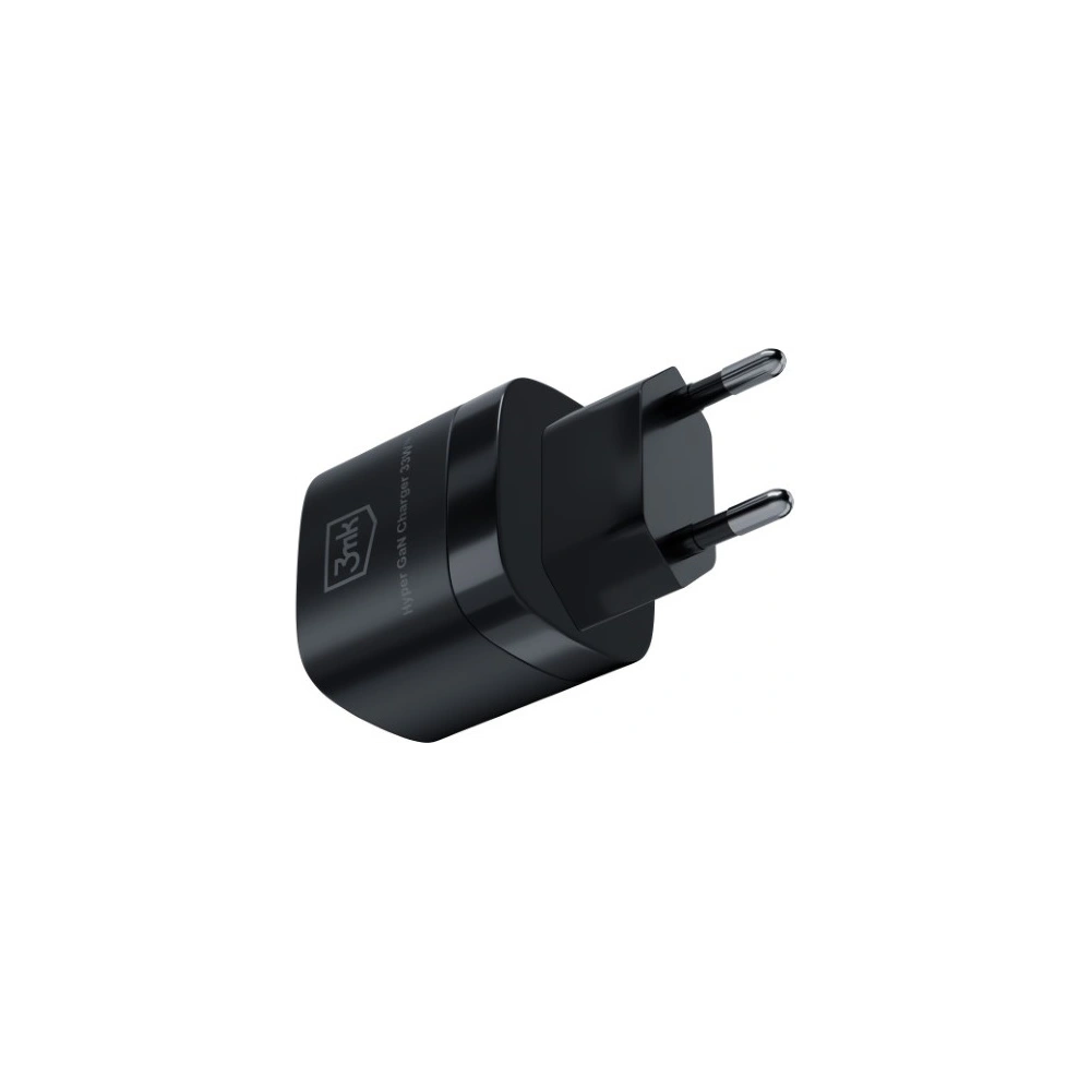 Hurtownia GSM - Netzteil 3MK Hyper GaN Charger USB-A 18W, USB-C 33W Schwarz/Black - 3MK5809 - {ean13} - Hurt