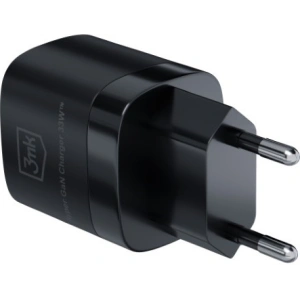 Hurtownia GSM - Nabíječka 3MK Hyper GaN Charger USB-A 18W, USB-C 33W Černá/Black - 3MK5809 - {ean13} - Hurt