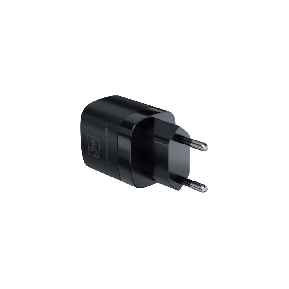Hurtownia GSM - Netzteil 3MK Hyper GaN Charger USB-A 18W, USB-C 33W Schwarz/Black - 3MK5809 - {ean13} - Hurt