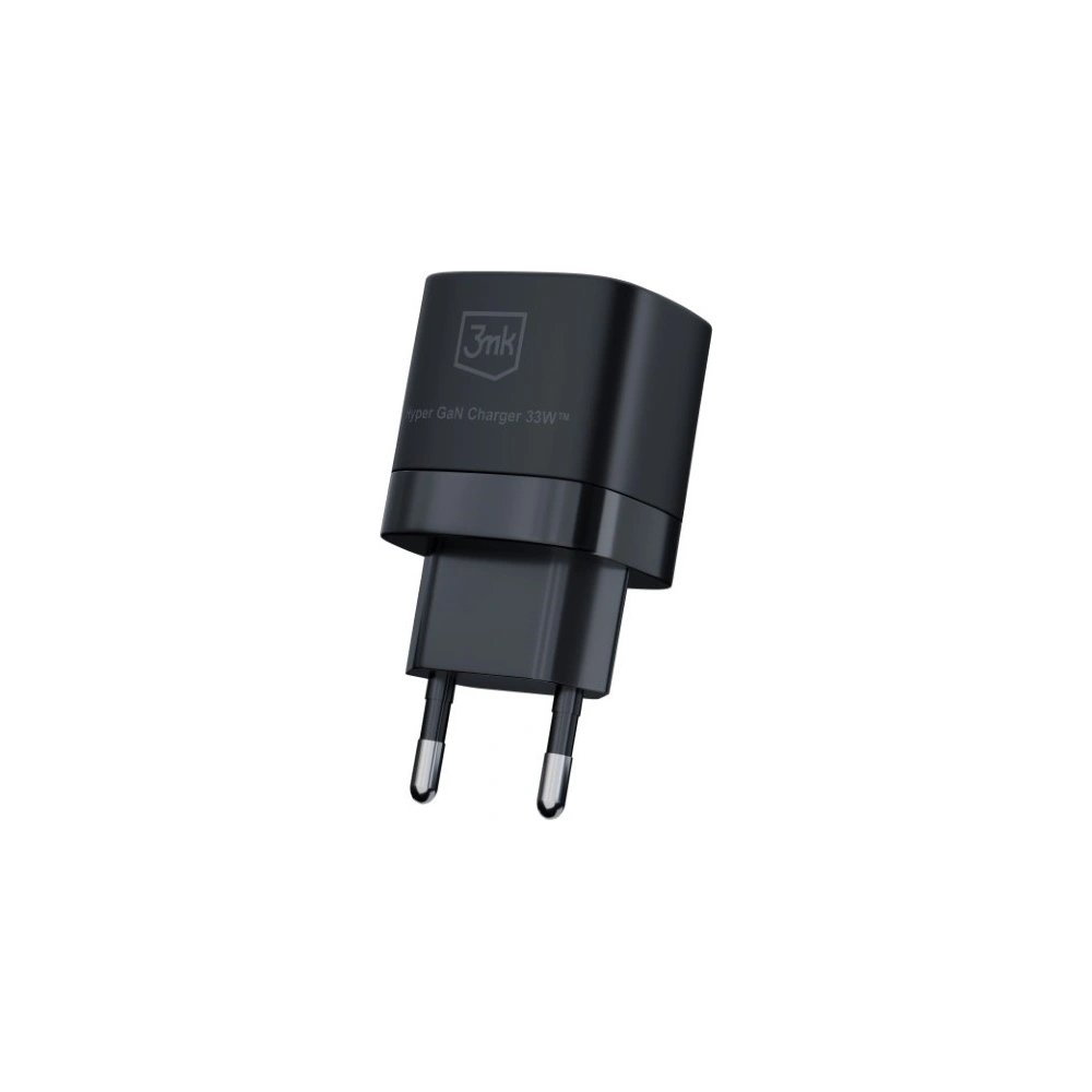 Hurtownia GSM - Netzteil 3MK Hyper GaN Charger USB-A 18W, USB-C 33W Schwarz/Black - 3MK5809 - {ean13} - Hurt