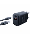 Hurtownia GSM - Ładowarka sieciowa 3MK Hyper Charger USB-A, USB-C 20W PD QC czarna/black - 3MK5810 - {ean13} - Hurt