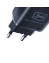 Hurtownia GSM - Ładowarka sieciowa 3MK Hyper Charger USB-A, USB-C 20W PD QC czarna/black - 3MK5810 - {ean13} - Hurt