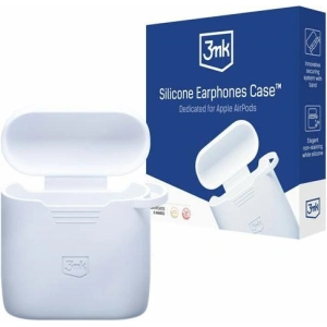 Hurtownia GSM - Etui 3MK silikonový kryt Apple AirPods 2 + karabina bílá/white - 3MK5811 - {ean13} - Hurt