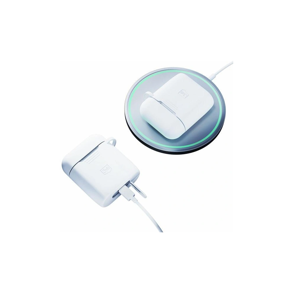 Hurtownia GSM - Case 3MK Silikonhülle Apple AirPods 2 + Karabiner weiß/white - 3MK5811 - {ean13} - Hurt
