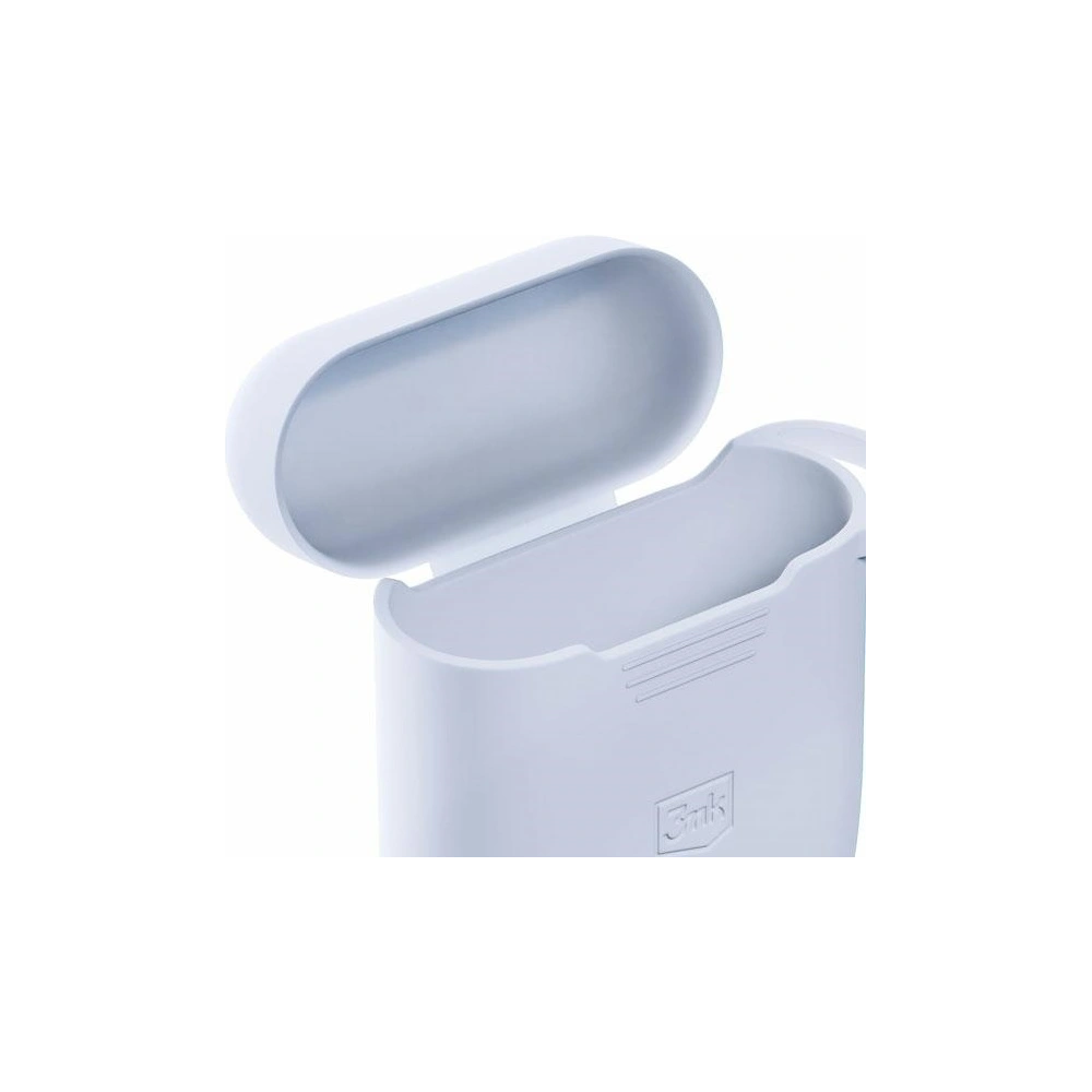 Hurtownia GSM - Etui 3MK Silicon Case Apple AirPods 2 + carabinier alb/white - 3MK5811 - {ean13} - Hurt