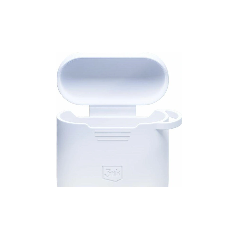Hurtownia GSM - Etui 3MK Silicon Case Apple AirPods 2 + carabinier alb/white - 3MK5811 - {ean13} - Hurt
