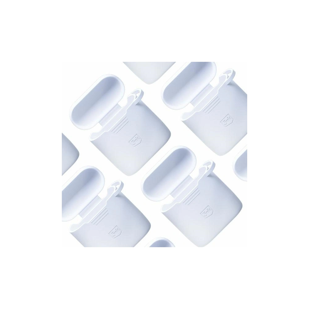 Hurtownia GSM - Case 3MK Silikonhülle Apple AirPods 2 + Karabiner weiß/white - 3MK5811 - {ean13} - Hurt