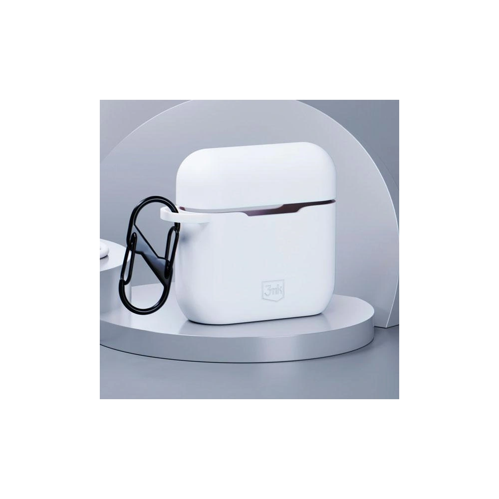 Hurtownia GSM - Etui 3MK Silicon Case Apple AirPods 3 + fehér karabińczyk/white - 3MK5812 - {ean13} - Hurt