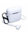 Hurtownia GSM - Etui 3MK Silicon Case Apple AirPods 3 + karabińczyk białe/white - 3MK5812 - {ean13} - Hurt