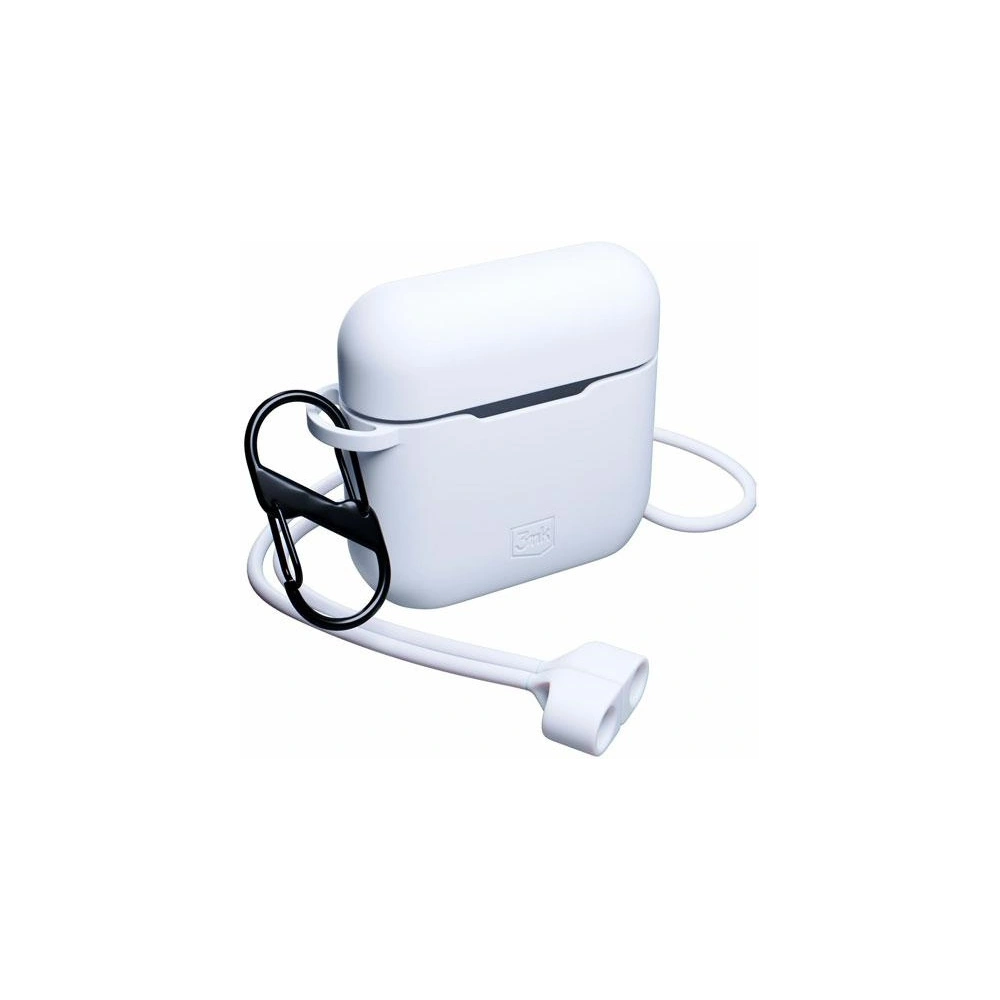 Hurtownia GSM - Etui 3MK Silicon Case Apple AirPods 3 + fehér karabińczyk/white - 3MK5812 - {ean13} - Hurt