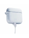 Hurtownia GSM - Etui 3MK Silicon Case Apple AirPods 3 + karabińczyk białe/white - 3MK5812 - {ean13} - Hurt