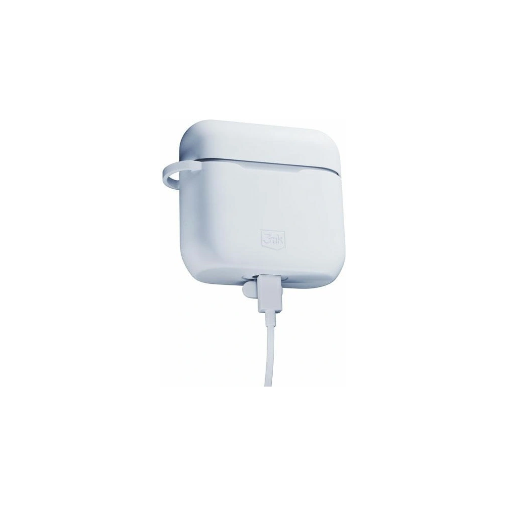Hurtownia GSM - Etui 3MK Silicon Case Apple AirPods 3 + fehér karabińczyk/white - 3MK5812 - {ean13} - Hurt