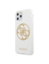 Hurtownia GSM - Etui Guess GUHCN58TPUWHGLG Apple iPhone 11 Pro biały/white hard case Glitter 4G Circle Logo - GUE190WHT - {ean13} - Hurt