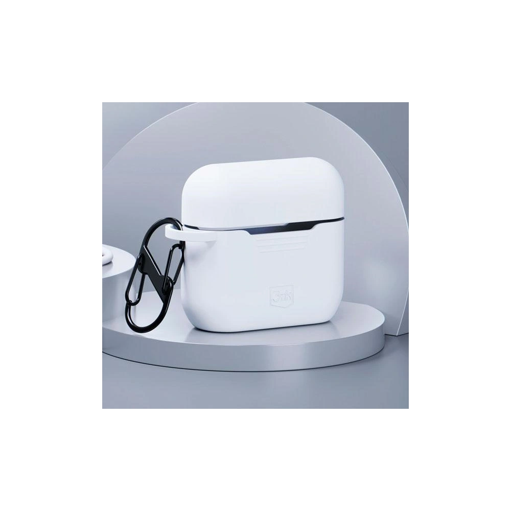 Hurtownia GSM - Etui 3MK Silicon Case Apple AirPods Pro + karabina bílá/white - 3MK5813 - {ean13} - Hurt