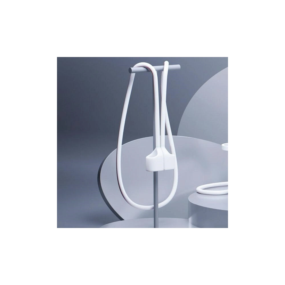 Hurtownia GSM - Case 3MK Silikonhülle Apple AirPods Pro + Karabiner weiß/white - 3MK5813 - {ean13} - Hurt